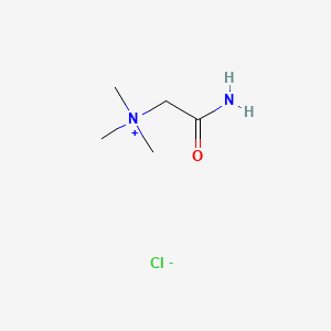 molecular formula C5H13ClN2O B1652971 Carbamylmethyltrimethylammonium chloride CAS No. 16676-65-6