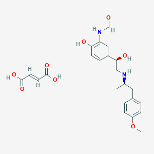 molecular formula C23H28N2O8 B1653000 (R,R)-formoterol fumarate CAS No. 169375-54-6