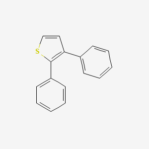 molecular formula C16H12S B1653001 2,3-Diphenylthiophene CAS No. 16939-12-1