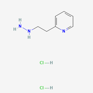 Pyridine, 2-(2-hydrazinoethyl)-, dihydrochloride