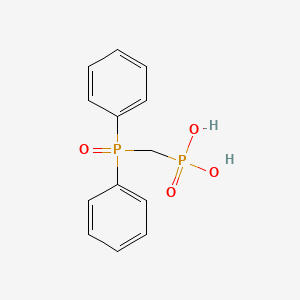 Phosphonic acid, [(diphenylphosphinyl)methyl]-