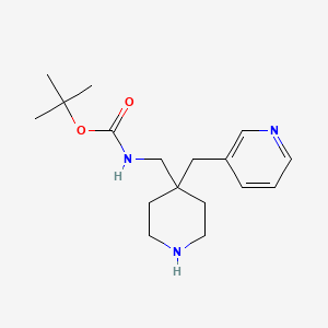 tert-Butyl [4-(pyridin-3-ylmethyl)piperidin-4-yl]methylcarbamate