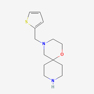 4-(Thiophen-2-ylmethyl)-1-oxa-4,9-diazaspiro[5.5]undecane