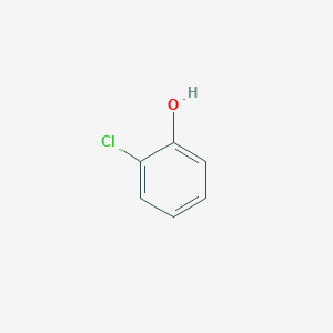 molecular formula C6H5ClO<br>C6H4ClOH<br>C6H5ClO B165306 2-Chlorophenol CAS No. 95-57-8