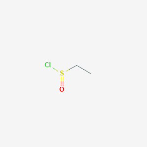 molecular formula C2H5ClOS B1653064 Ethanesulfinyl chloride CAS No. 1718-44-1