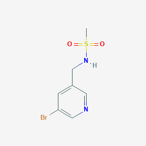 B1653107 N-(5-bromo-pyridin-3-ylmethyl)-methanesulfonamide CAS No. 173999-05-8