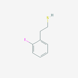 molecular formula C8H9IS B1653176 2-(2-Iodophenyl)ethanethiol CAS No. 177748-62-8