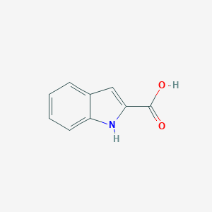 molecular formula C9H7NO2 B165329 Indole-2-carboxylic acid CAS No. 137497-03-1