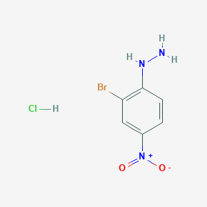 (2-Bromo-4-nitrophenyl)hydrazine hydrochloride