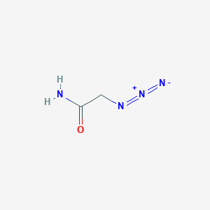molecular formula C2H4N4O B1653368 2-Azidoacetamide CAS No. 1816-91-7