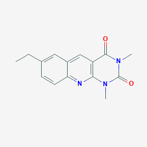 7-Ethyl-1,3-dimethylpyrimido[4,5-b]quinoline-2,4-dione