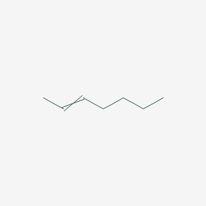 molecular formula C7H14 B165337 2-Heptene CAS No. 592-77-8