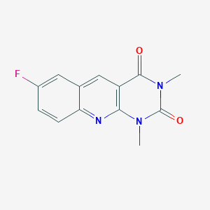 7-Fluoro-1,3-dimethylpyrimido[4,5-b]quinoline-2,4-dione