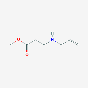 molecular formula C7H13NO2 B016534 Methyl 3-(N-allylamino)propionate CAS No. 37732-74-4