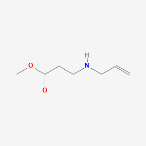 molecular formula C7H13NO2 B016534 Methyl 3-(allylamino)propanoate CAS No. 37732-74-4