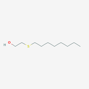 molecular formula C10H22OS B165344 2-(Octylthio)ethanol CAS No. 3547-33-9