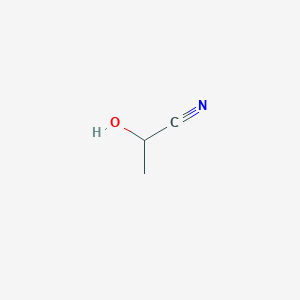 molecular formula C3H5NO B165350 Lactonitrile CAS No. 78-97-7