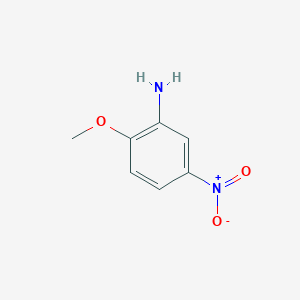 molecular formula C7H8N2O3 B165355 2-Methoxy-5-nitroaniline CAS No. 99-59-2