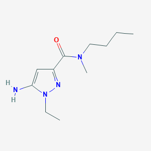 5-amino-N-butyl-1-ethyl-N-methyl-1H-pyrazole-3-carboxamide