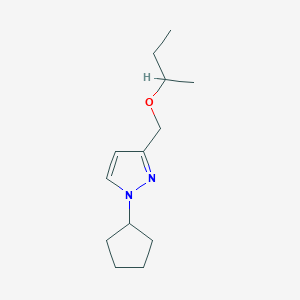 3-(sec-butoxymethyl)-1-cyclopentyl-1H-pyrazole