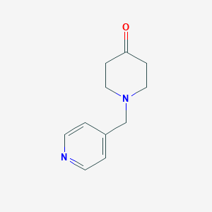 molecular formula C11H14N2O B165356 1-(Pyridin-4-ylmethyl)piperidin-4-one CAS No. 126832-82-4