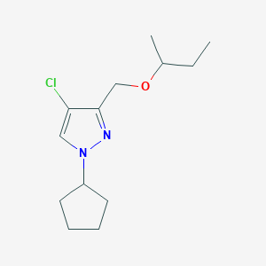 3-(sec-butoxymethyl)-4-chloro-1-cyclopentyl-1H-pyrazole