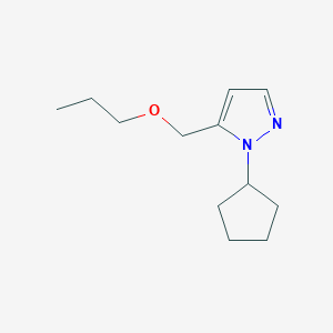 1-cyclopentyl-5-(propoxymethyl)-1H-pyrazole