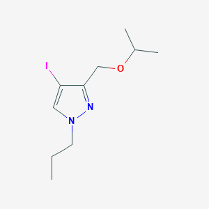 4-iodo-3-(isopropoxymethyl)-1-propyl-1H-pyrazole