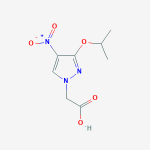 (3-isopropoxy-4-nitro-1H-pyrazol-1-yl)acetic acid