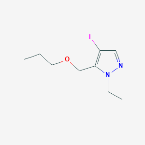 1-ethyl-4-iodo-5-(propoxymethyl)-1H-pyrazole