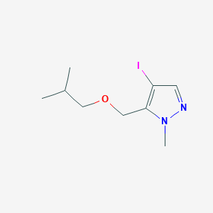 4-iodo-5-(isobutoxymethyl)-1-methyl-1H-pyrazole