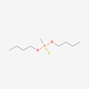 molecular formula C9H21O2PS B1653626 O,O-dibutyl methylphosphonothioate CAS No. 18628-73-4