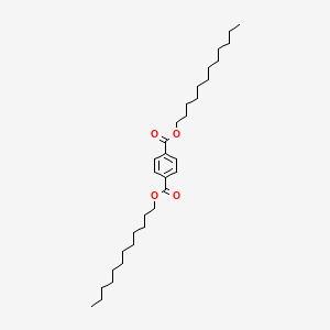 molecular formula C32H54O4 B1653641 didodecyl benzene-1,4-dicarboxylate CAS No. 18749-84-3