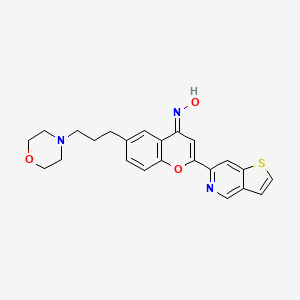 molecular formula C23H23N3O3S B1653653 Foliglurax CAS No. 1883329-53-0