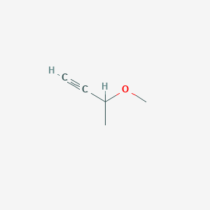 molecular formula C5H8O B1653657 3-Methoxybut-1-yne CAS No. 18857-02-8