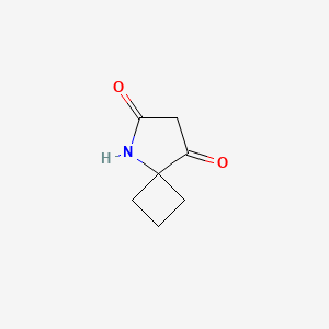 molecular formula C7H9NO2 B1653699 5-Azaspiro[3.4]octane-6,8-dione CAS No. 1909305-14-1