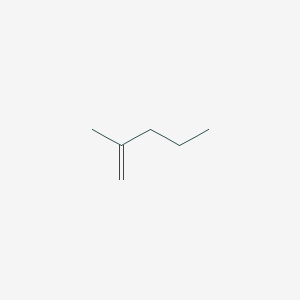 molecular formula C6H12 B165372 2-Methyl-1-pentene CAS No. 763-29-1