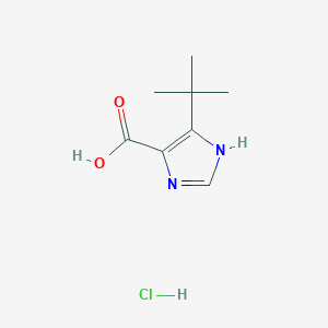 B1653720 4-tert-butyl-1H-imidazole-5-carboxylic acid hydrochloride CAS No. 1909336-81-7