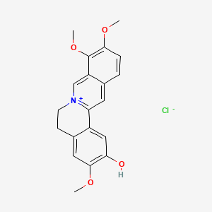 molecular formula C20H20ClNO4 B1653730 Columbamine chloride CAS No. 1916-10-5