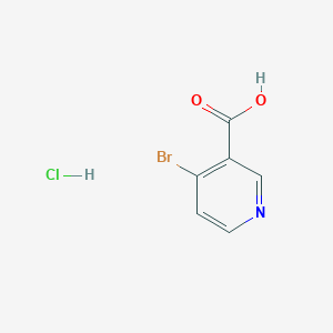 molecular formula C6H5BrClNO2 B1653805 4-Bromonicotinic acid hydrochloride CAS No. 1956370-89-0