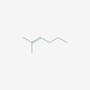 molecular formula C7H14 B165381 2-Methyl-2-hexene CAS No. 2738-19-4