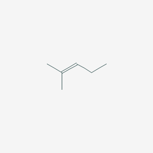 molecular formula C6H12 B165383 2-Methyl-2-pentene CAS No. 625-27-4
