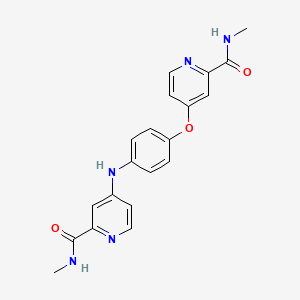 molecular formula C20H19N5O3 B1653855 Unii-Q3WJ23B6JD CAS No. 2004659-83-8