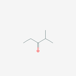 molecular formula C6H12O B165389 2-Methyl-3-pentanone CAS No. 565-69-5