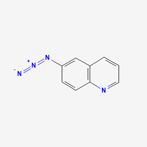 molecular formula C9H6N4 B1653900 6-Azidoquinoline CAS No. 20377-02-0