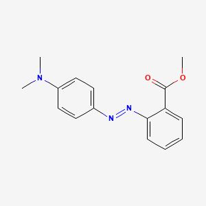 Benzoic acid, 2-[[4-(dimethylamino)phenyl]azo]-, methyl ester