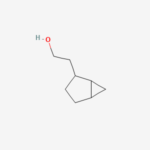 molecular formula C8H14O B1654025 2-{Bicyclo[3.1.0]hexan-2-yl}ethan-1-ol CAS No. 2095410-89-0