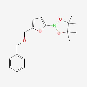 5-(Benzyloxymethyl)furan-2-boronic acid pinacol ester