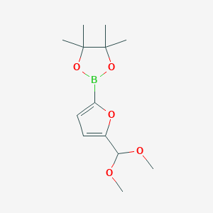 5-(Dimethoxymethyl)furan-2-boronic acid pinacol ester