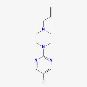 5-Fluoro-2-[4-(prop-2-en-1-yl)piperazin-1-yl]pyrimidine